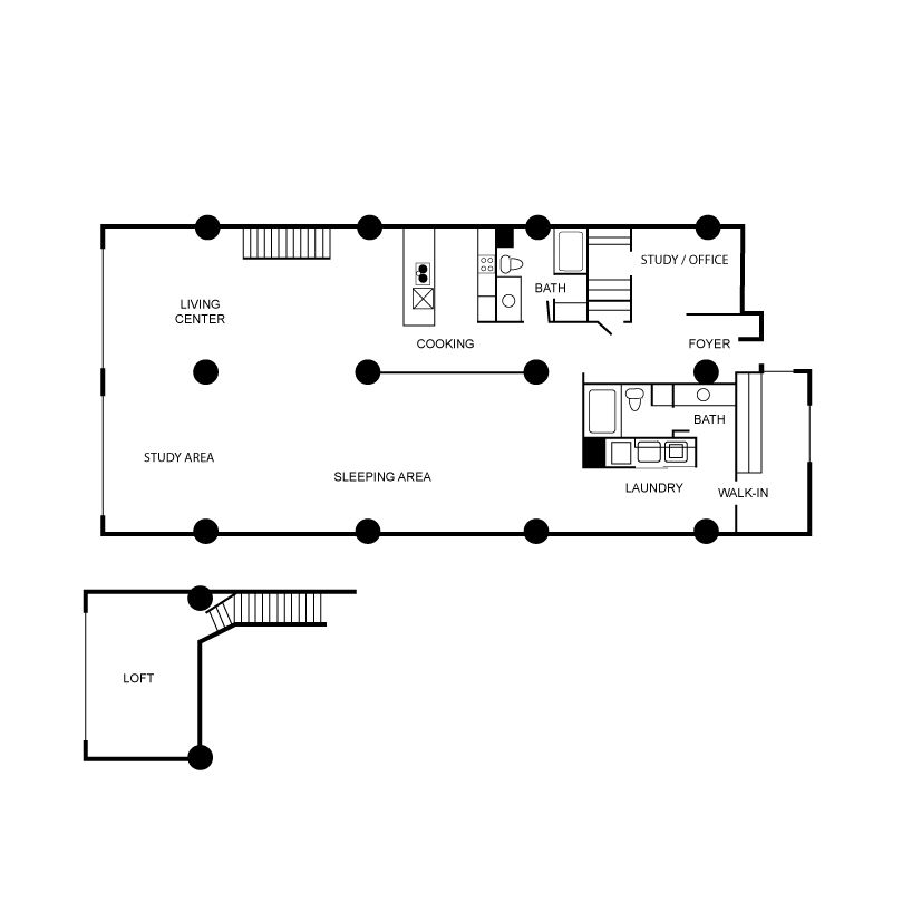 Floor plan layout diagram for cx5